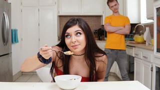 Keira Croft and Alex Jett in small tits porn video