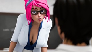 애니메이션, 교사, 구강섹스, 섹시한중년여성, 대학 포르노 비디오